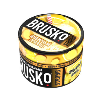 Бестабачная смесь для кальяна BRUSKO (Strong) Имбирный лимонад 50 г