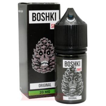 Жидкость BOSHKI Salt 2% 30мл Original (Терпкие еловые шишки)