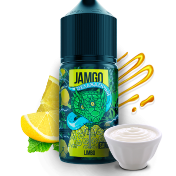 Жидкость JAMGO - LIMBO (ЙОГУРТ ПОЛИТЫЙ ЛИМОННЫМ ДЖЕМОМ) 20 мг 30 мл