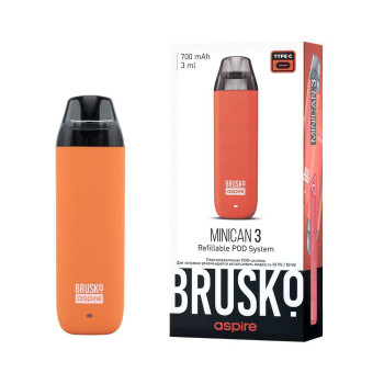 ЭC Brusko Minican 3.0 700 mAh (Оранжевый)