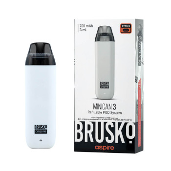 ЭC Brusko Minican 3.0 700 mAh (Белый)