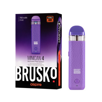 ЭC Brusko Minican 4.0 700 mAh (Фиолетовый)