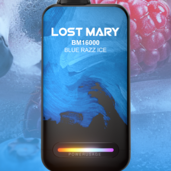 LOST MARY BM16000 Blue Razz Ice (черника, малина, лёд)