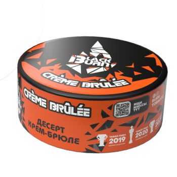 Табак для кальяна "BlackBurn" Creme Brule (Десерт Крем-Брюле) 25 г