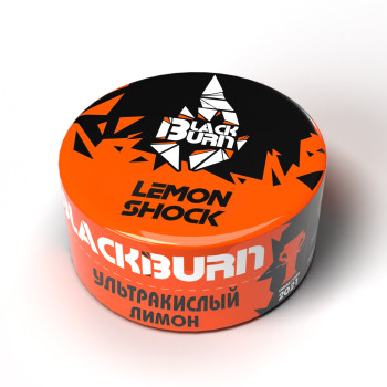 Табак для кальяна "BlackBurn" Lemon Shock (Ультракислый лимон) 25 г