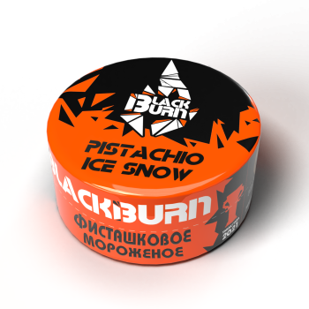 Табак для кальяна "BlackBurn" Pistachio Ice Snow (Фисташковое мороженое) 25 г