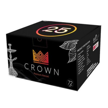Уголь CROWN 25мм (72куб)
