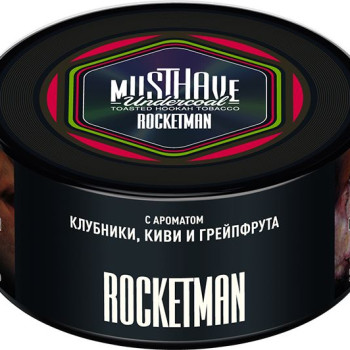 Табак для кальяна Must Have Rocketman (с ароматом Клубники, Киви и Грейпфрута) 250гр.