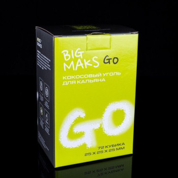 Уголь BIGMAKS GO 72 куб., 25 мм