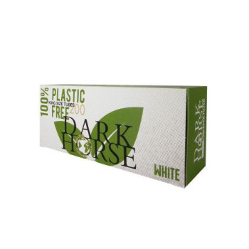 Гильзы сигаретные DarkHorse WHITE 8х84мм (200 шт./уп.)