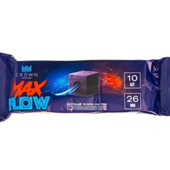 Уголь CROWN MAXFLOW 26мм (10куб)