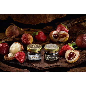 N06 20гр. Табак для кальяна "WTO" NICARAGUA ЛИЧИ-КЛУБНИКА.