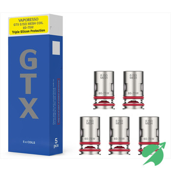 Испаритель Vaporesso GTX 0.15Ω MESH (5 шт/уп.) (1шт.)