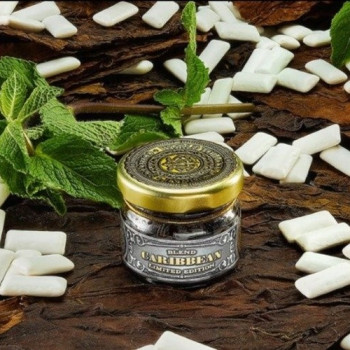 CB29 20гр. Табак для кальяна "WTO" CARIBBEAN BLEND МЯТНАЯ ЖВАЧКА.