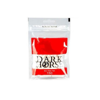 Фильтры для самокруток DarkHorse Slim 6х15мм (150 шт.)