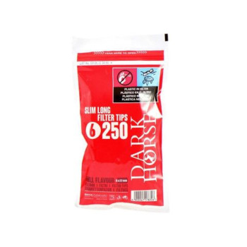 Фильтры для самокруток DarkHorse SLIM Long 6х22мм (250 шт./уп.)
