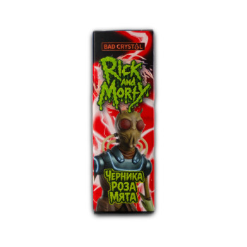Ароматизатор Rick and Morty "Bad Crystal" - Черника Роза Мята