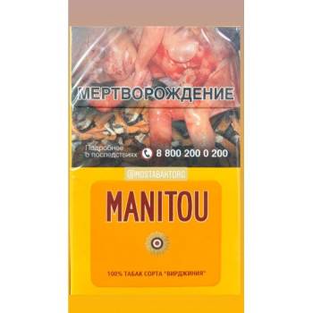 Сигареты Manitou Вирджиния Голд ОР МРЦ 155,00 T&T, в пачках