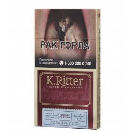 Сигареты с фильтром "K.Ritter" ВИШНЯ КОМПАКТ 20шт. РРЦ 215