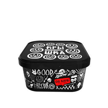 Табак для кальяна Хулиган, 200 г (КЛУБНИКА-РЕВЕНЬ (OG CLAB))