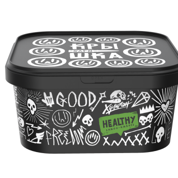 Табак для кальяна Хулиган, 200 г (ЛИМОН-ИМБИРЬ (HEALTHY))