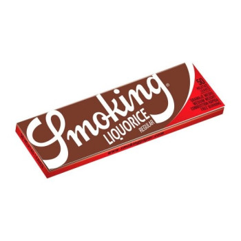 Бумага самокруточная SMOKING REGULAR LIQUORICE*60*50