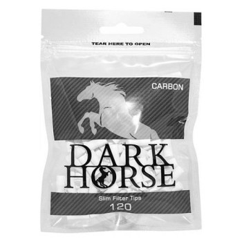 Фильтр для самокруток Dark Horse Carbon 15*6mm 120шт.