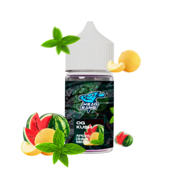 HEAD BANG Salt 2% 30 мл Арбуз с дыней и мятой (OG Kush)
