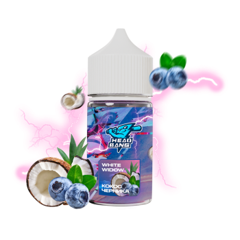 HEAD BANG Salt 2% 30 мл Кокос с черникой (White Widow)