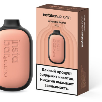 Instabar by PLONQ (5000 затяжек) Клубника Банан