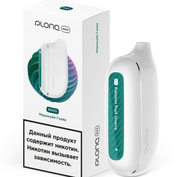PLONQ MAX (6000 затяжек) Маракуйя Гуава