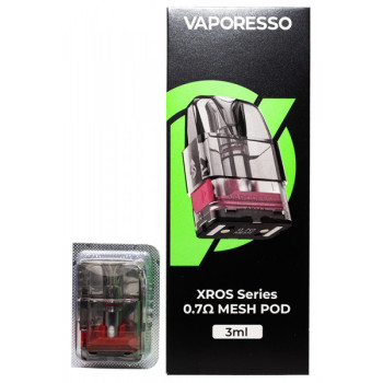 Картридж Vaporesso XROS 0.7Ω (3мл.) (4 шт/уп.) (1шт.)