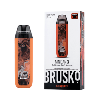 ЭC Brusko Minican 3.0 700 mAh (Оранжевый флюид)