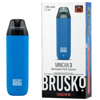 ЭC Brusko Minican 3.0 700 mAh (Светло-синий)