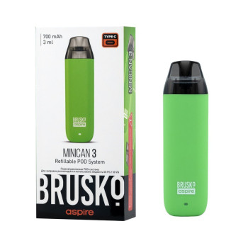 ЭC Brusko Minican 3.0 700 mAh (Светло-зеленый)