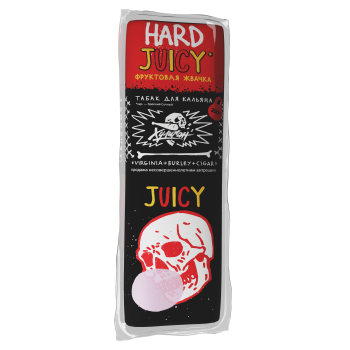 Табак для кальяна Хулиган Хард (Hard), 200 г (ФРУКТОВАЯ  ЖВАЧКА (JUICY))