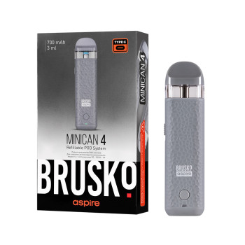 ЭC Brusko Minican 4.0 700 mAh (Серый)