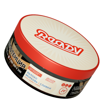 Табак для кальяна ПЭТ Ready – Vitamix (Яблоко-Морковь-Cливки) 100 г