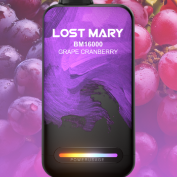 LOST MARY BM16000 - с ароматом Виноград Клюква