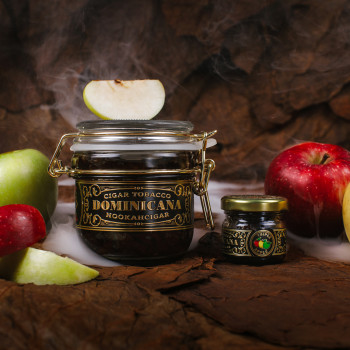 D11 20гр. Табак для кальяна "WTO" DOMINICANA с ароматом ТРОЙНОЕ ЯБЛОКО