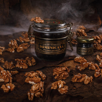 D13 20гр. Табак для кальяна "WTO" DOMINICANA с ароматом ГРЕЦКИЙ ОРЕХ