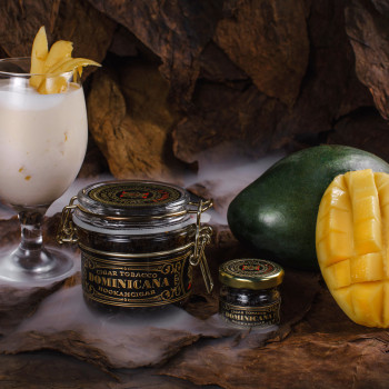 D15 20гр. Табак для кальяна "WTO" DOMINICANA с ароматом МАНГОВЫЙ ЙОГУРТ