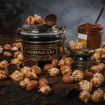 D27 20гр. Табак для кальяна "WTO" DOMINICANA с ароматом КАРАМЕЛЬНЫЙ ПОПКОРН