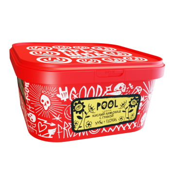 Табак для кальяна Хулиган, 200 г (КИСЛЫЙ ЛИМОНАД С ГУАВОЙ (POOL))