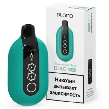 PLONQ Ultra (12000 затяжек) ПРОХЛАДНАЯ МЯТА
