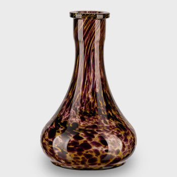 Колба капля (желтый алебастр и марганцевая крошка)