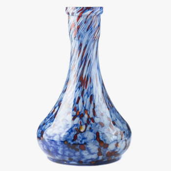 Колба капля (белая и синяя крошка)