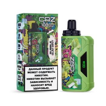 CRZ 10 000 "Жвачка с мятой" (Bubble gum mint)