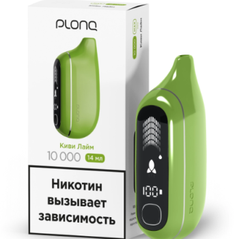 PLONQ MAX PRO (10000 затяжек) Киви лайм