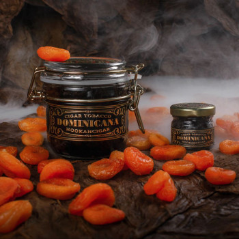 D09 20гр. Табак для кальяна "WTO" DOMINICANA с ароматом АБРИКОС